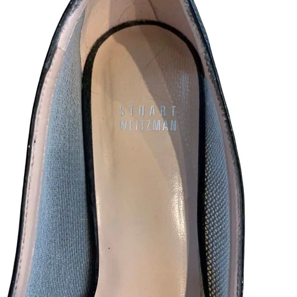 Stuart Weitzman Tipper Studded Ballet Flats Womens Size 8.5 - Picture 5 of 11